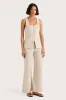 Jackie Vest Natural sold by Faithfull the Brand