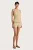 Eveline Vest Caramel sold by Faithfull the Brand