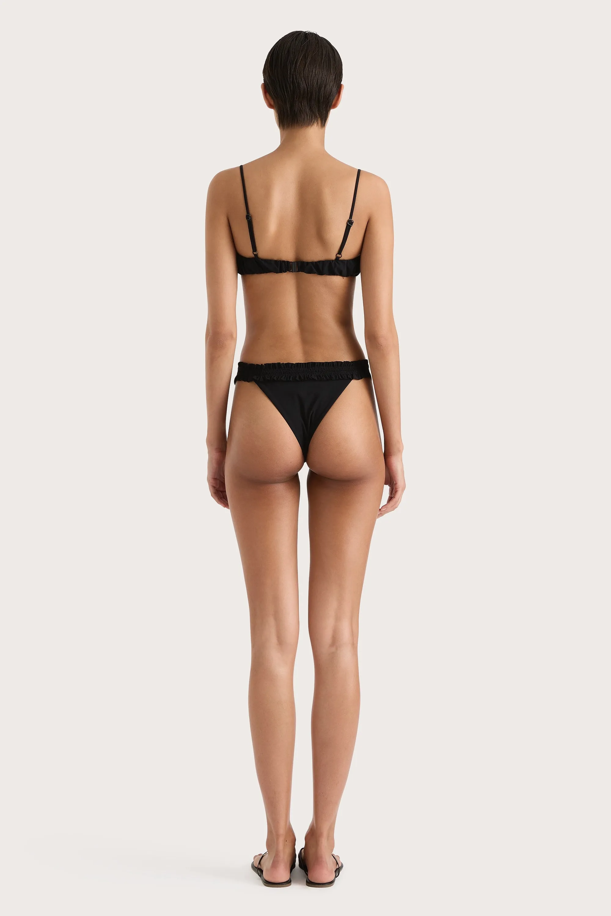 Esterel Bikini Top Black - Final Sale sold by Faithfull the Brand product image thumbnail 5