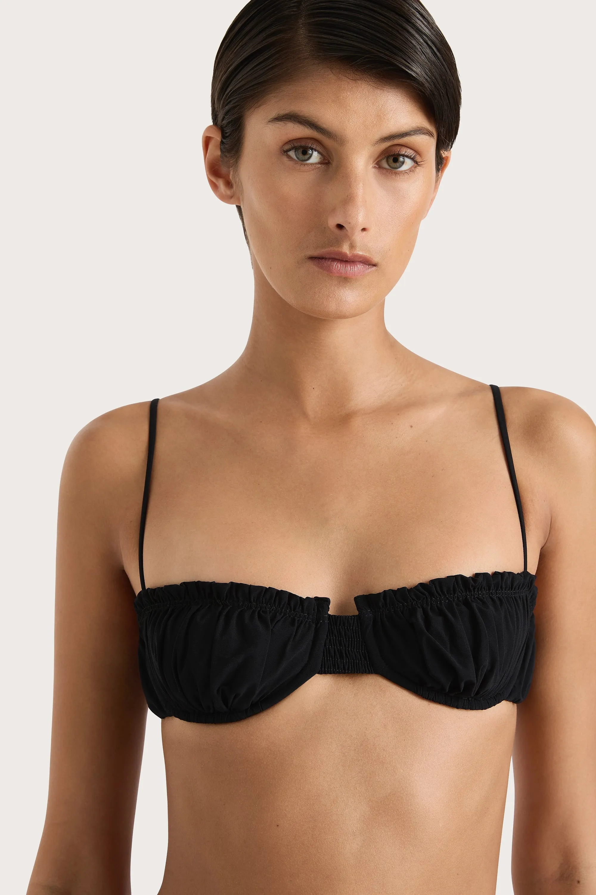 Esterel Bikini Top Black - Final Sale sold by Faithfull the Brand product image thumbnail 3