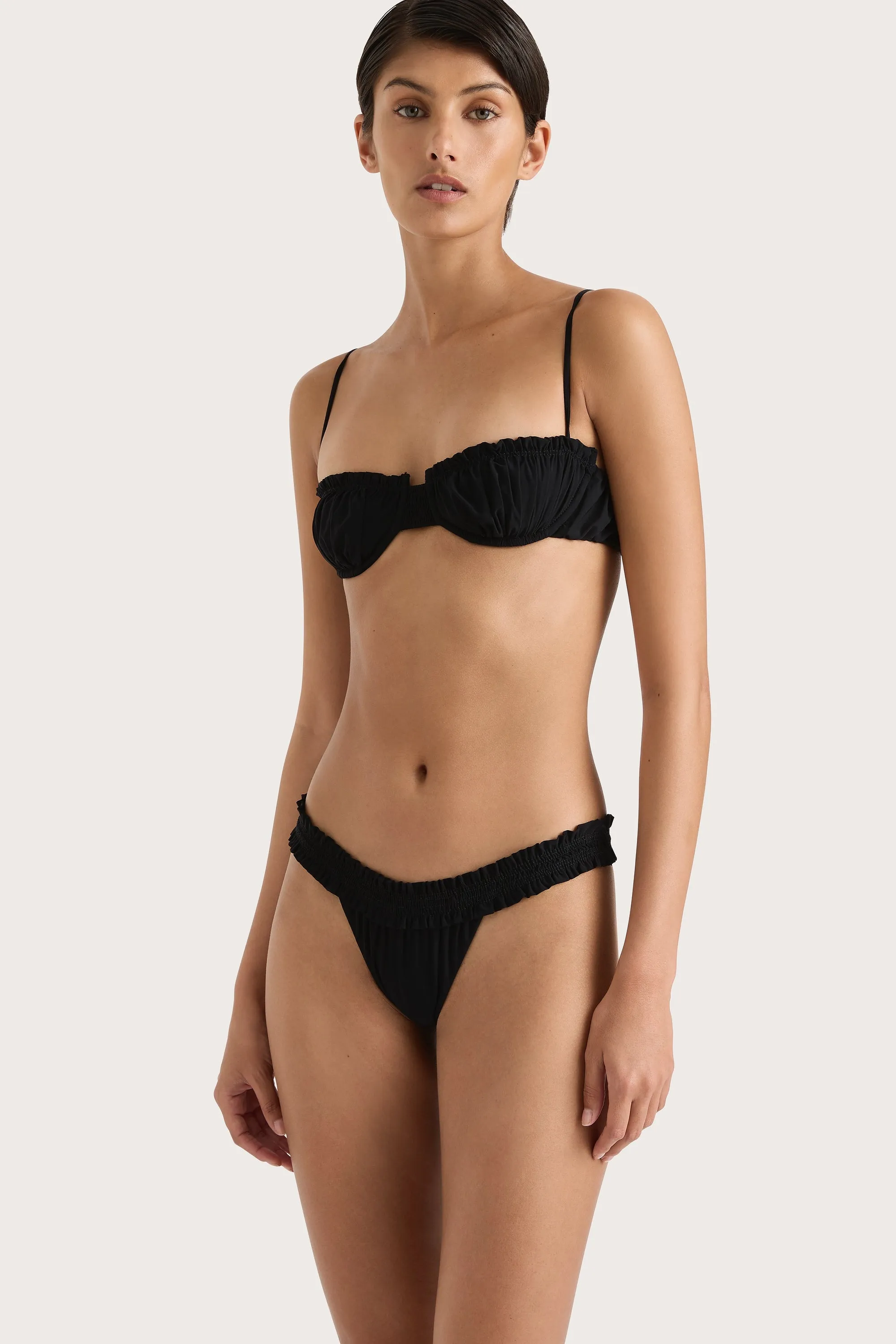 Esterel Bikini Top Black - Final Sale sold by Faithfull the Brand product image thumbnail 4