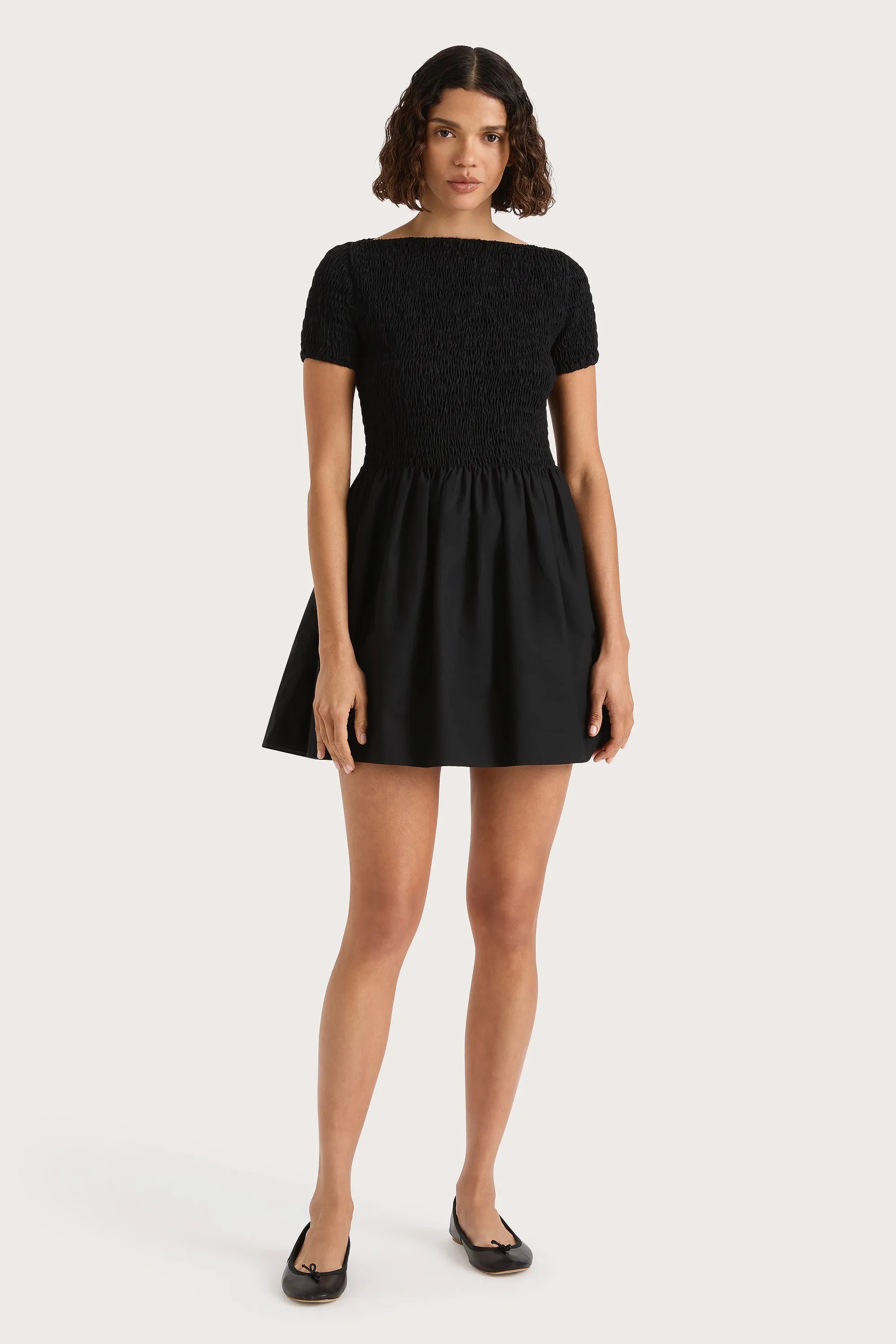 Deboni Mini Dress Black - Final Sale sold by Faithfull the Brand