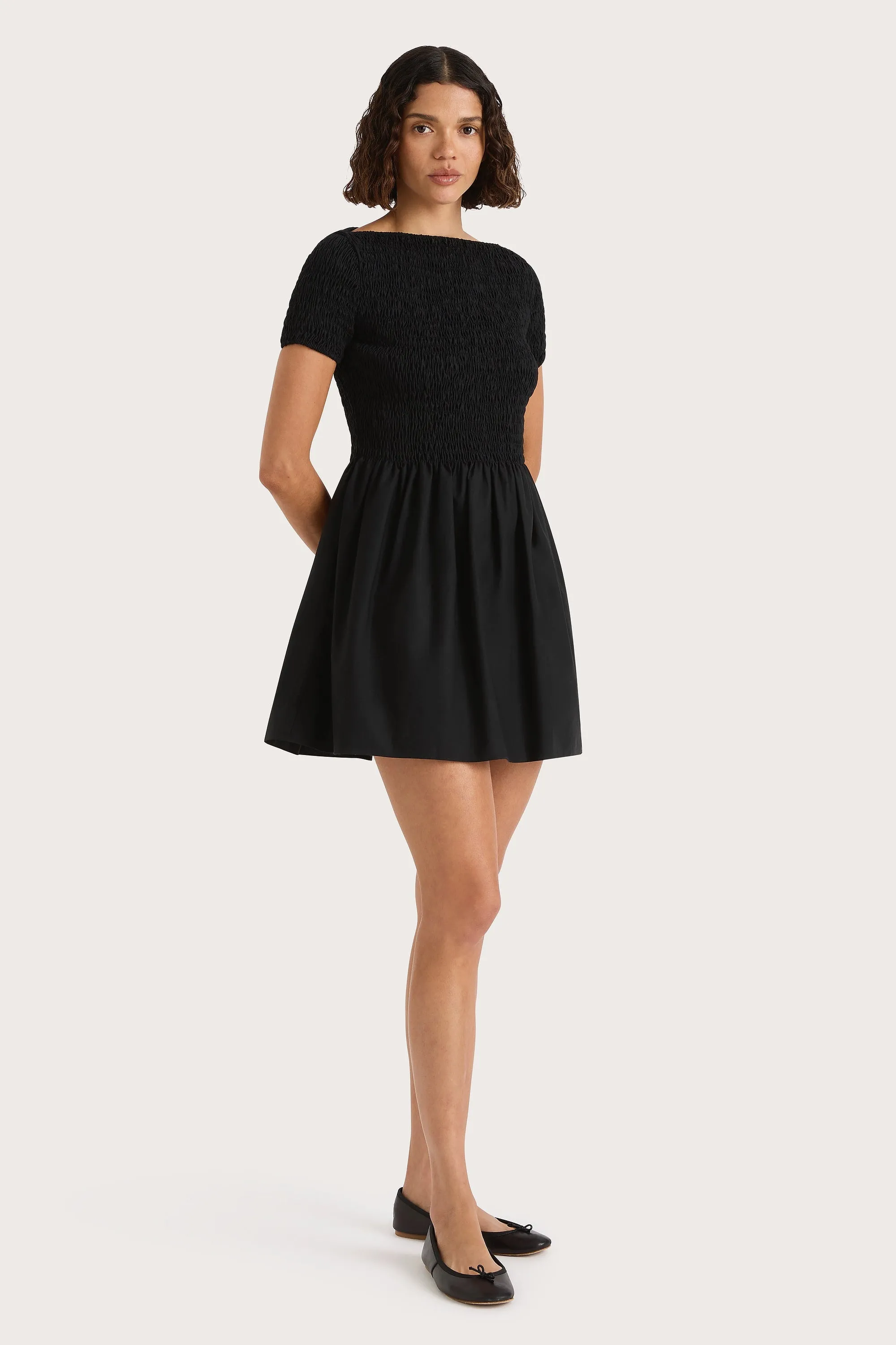 Deboni Mini Dress Black - Final Sale sold by Faithfull the Brand product image thumbnail 2