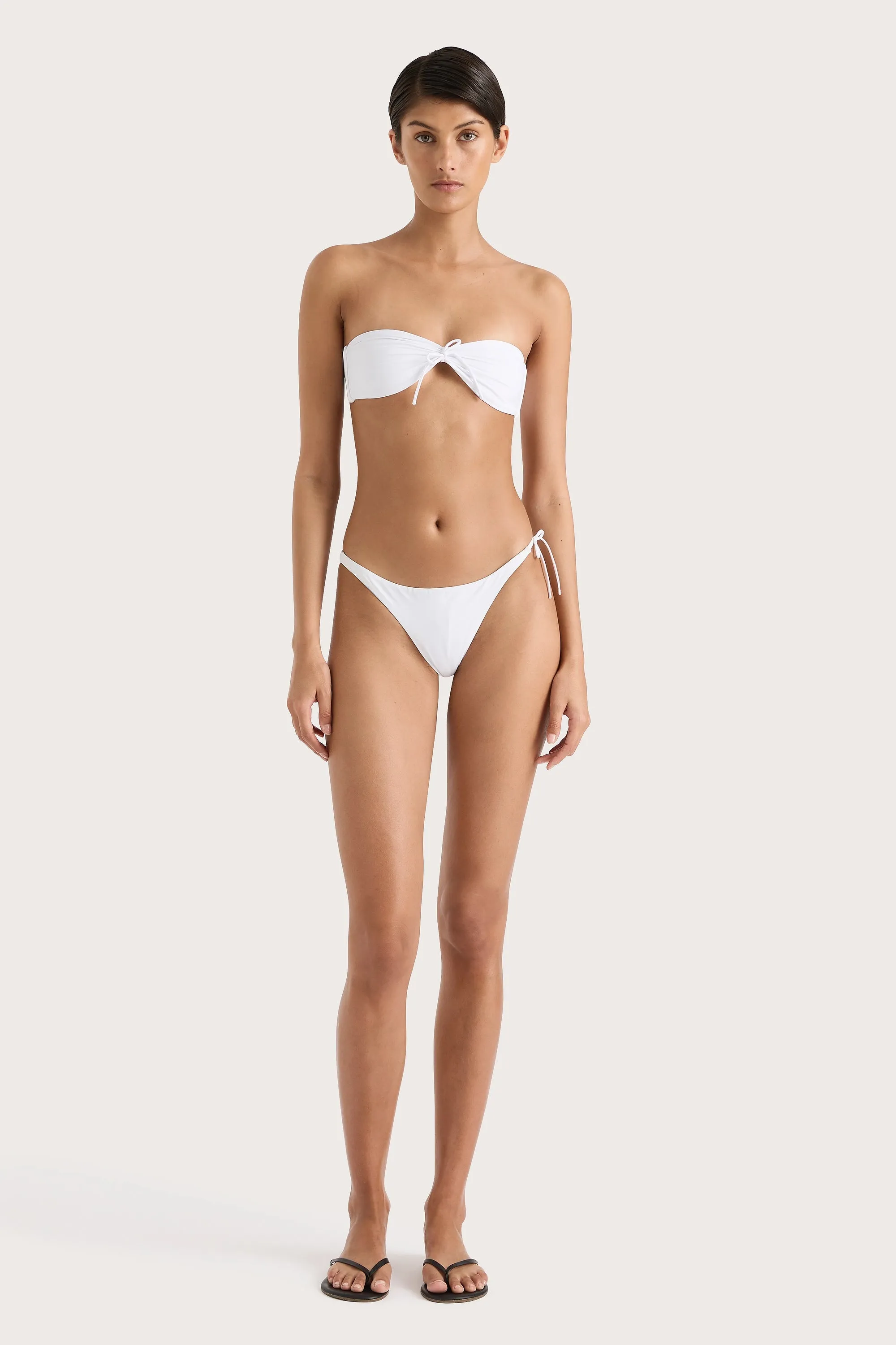 Bandol Bikini Bottom White - Final Sale sold by Faithfull the Brand