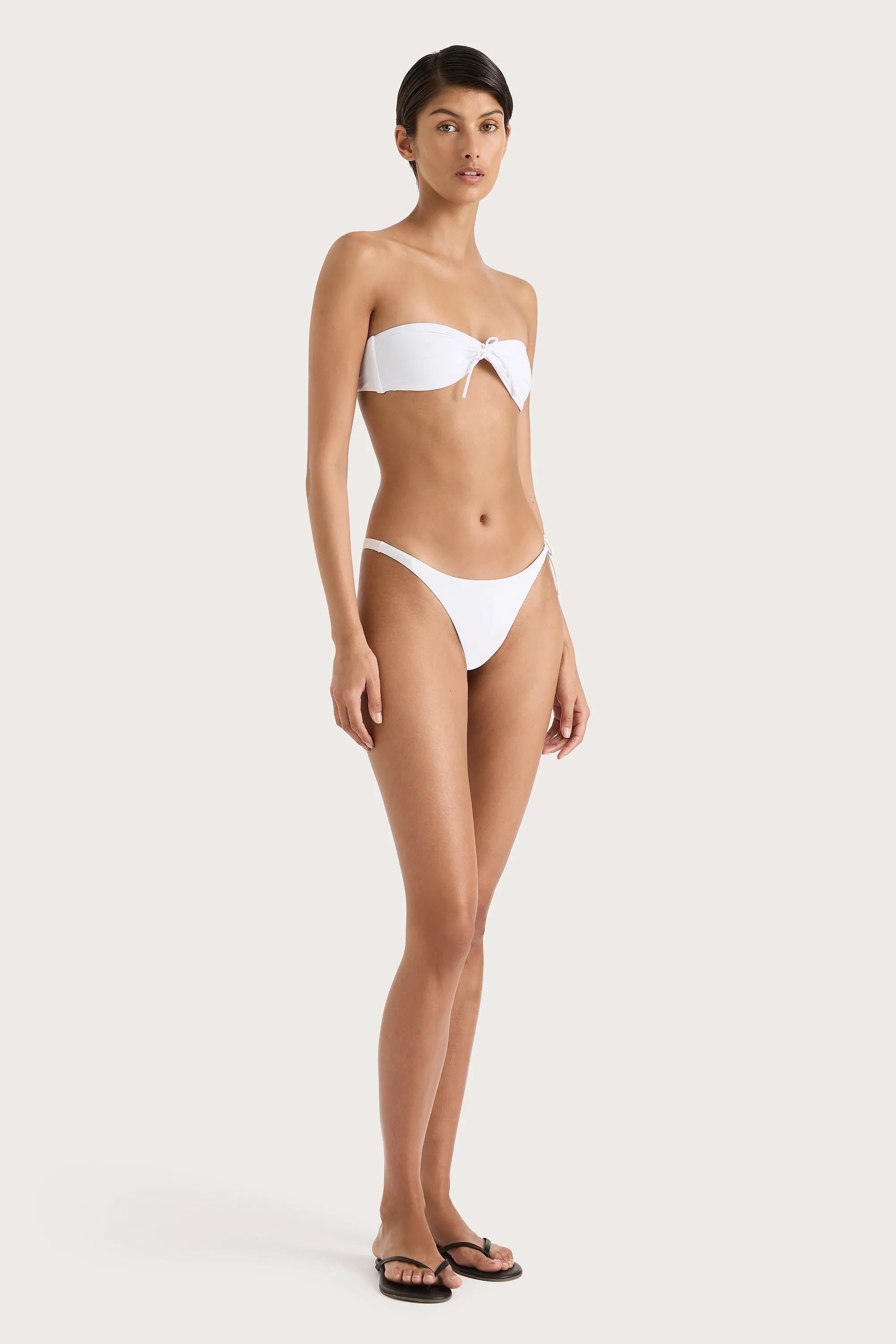 Bandol Bikini Bottom White - Final Sale sold by Faithfull the Brand product image thumbnail 4