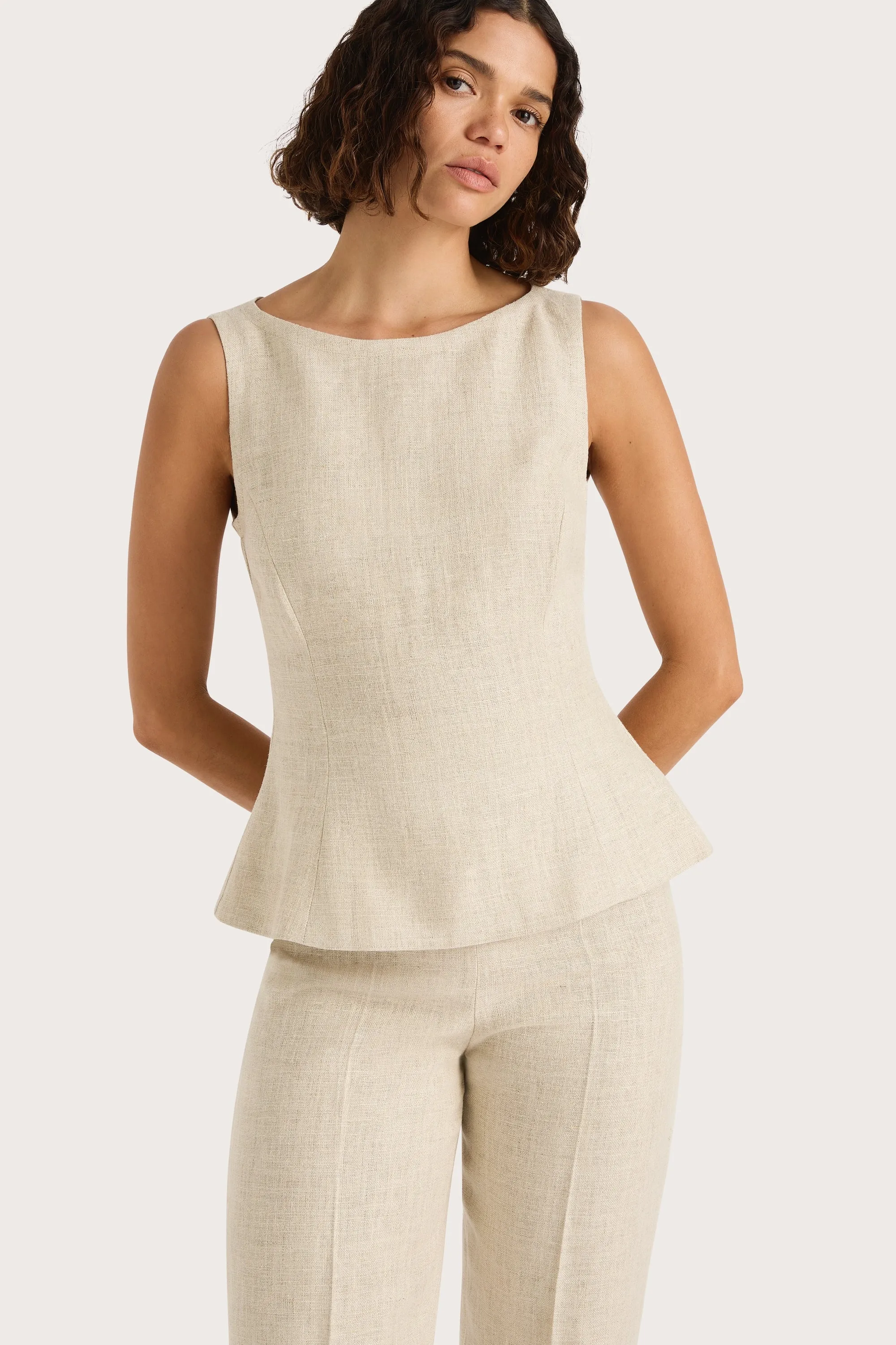 Ana Top Natural - Final Sale sold by Faithfull the Brand