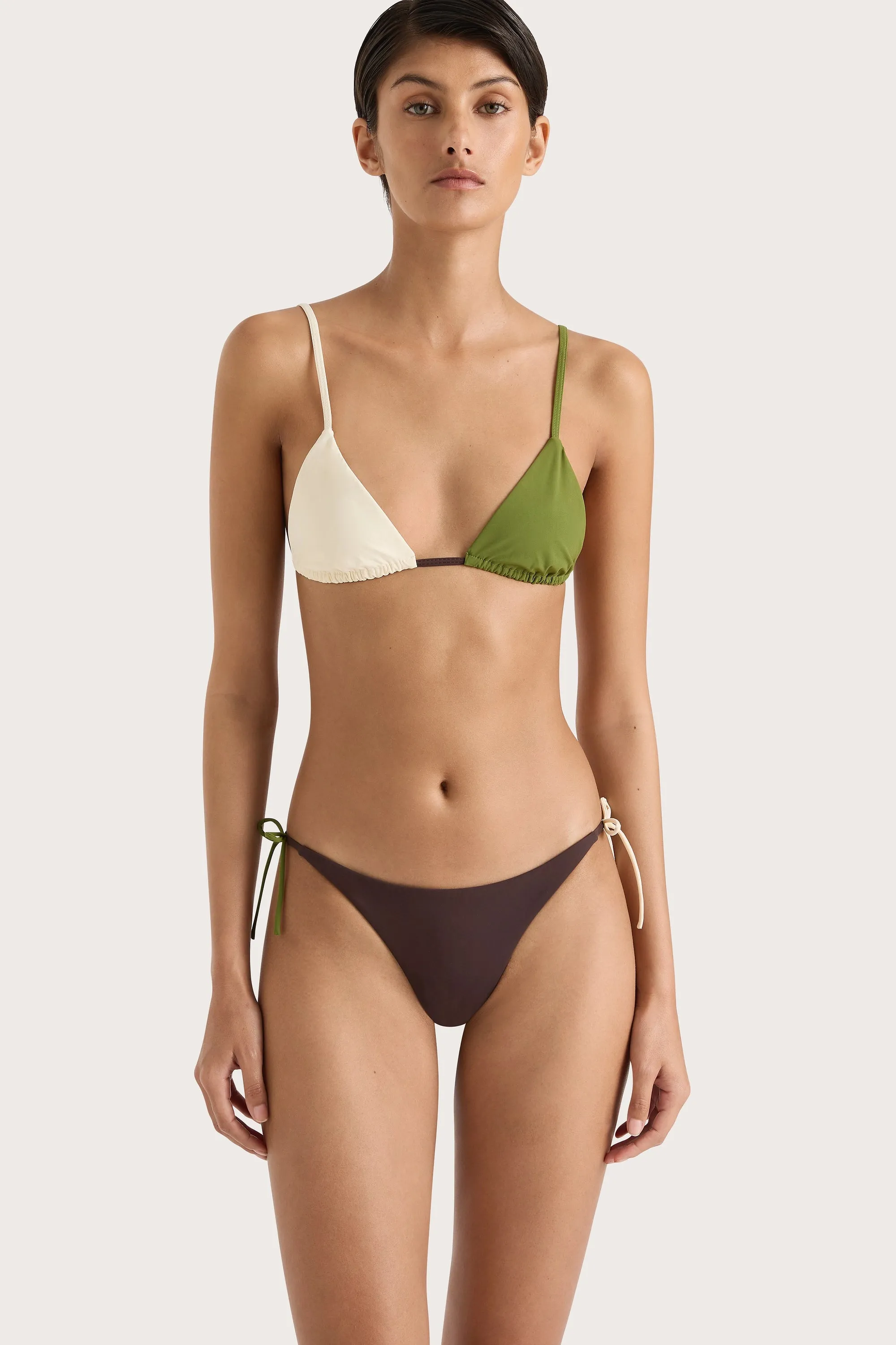 Yeva Bikini Top Verte Multi - Final Sale sold by Faithfull the Brand product image thumbnail 5