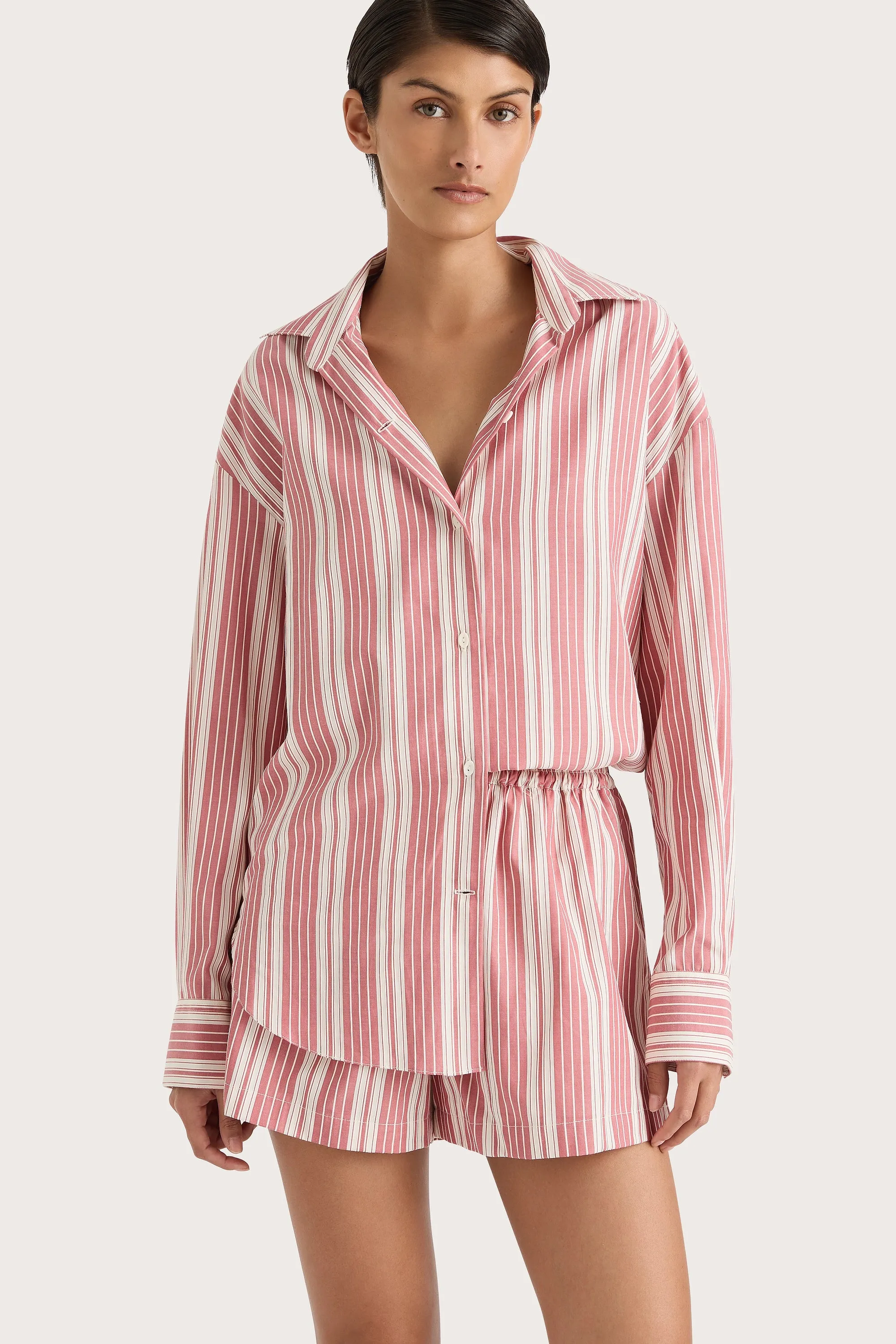 Elva Shorts Cherry Stripe - Final Sale sold by Faithfull the Brand product image thumbnail 4