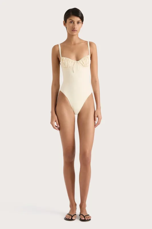 Dinard One Piece Butter sold by Faithfull the Brand