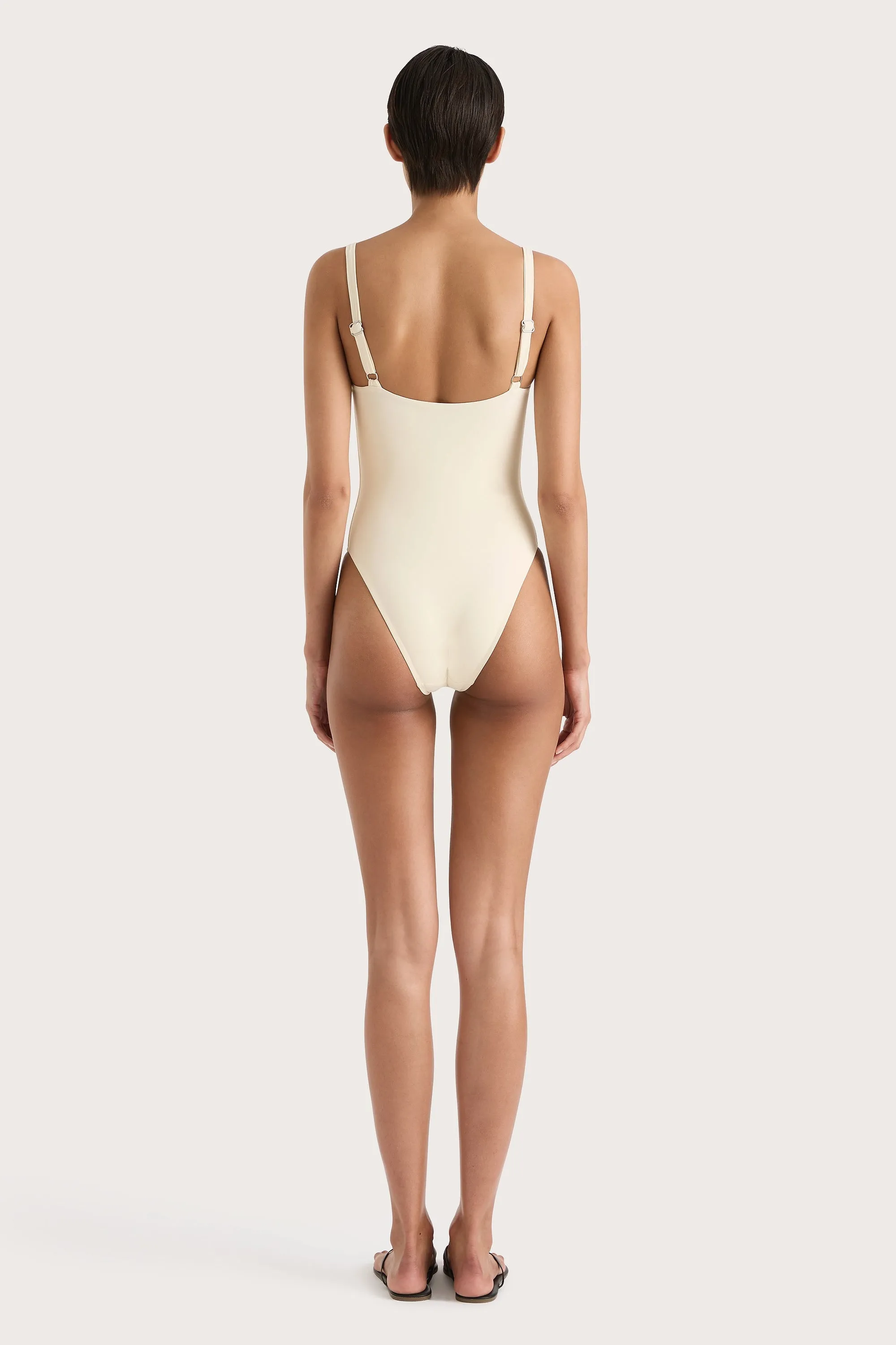 Dinard One Piece Butter - Final Sale sold by Faithfull the Brand product image thumbnail 5
