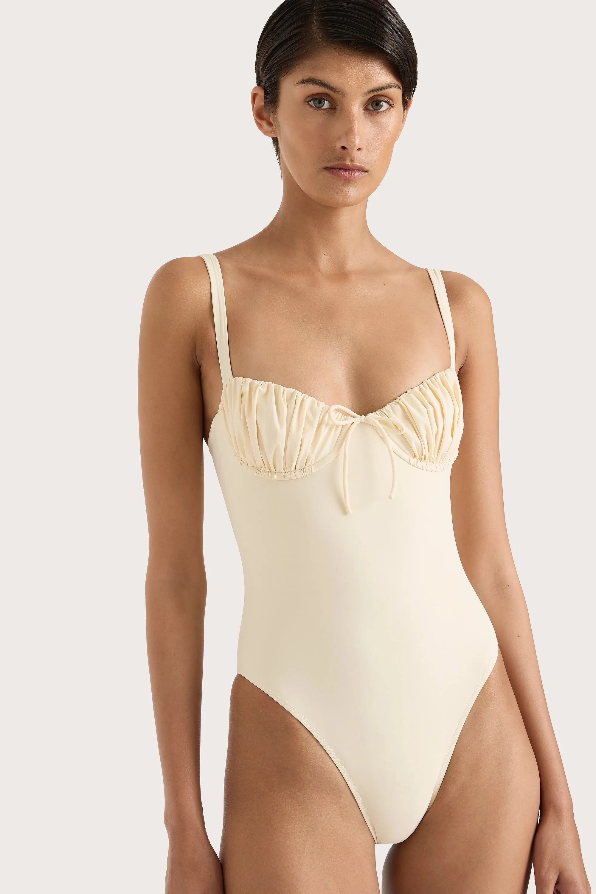 Dinard One Piece Butter - Final Sale sold by Faithfull the Brand product image thumbnail 3