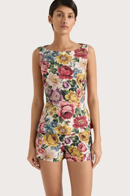Ana Top Colette Floral Multi - Final Sale sold by Faithfull the Brand