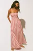 Lida Maxi Dress Cherry Stripe sold by Faithfull the Brand