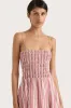 Lida Maxi Dress Cherry Stripe sold by Faithfull the Brand