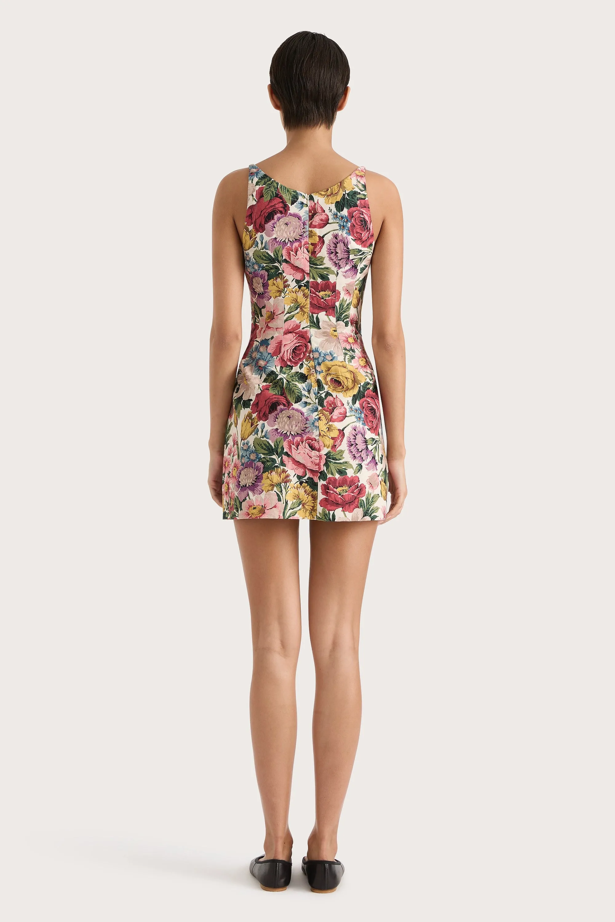 Sanne Mini Dress Colette Floral Multi sold by Faithfull the Brand product image thumbnail 5