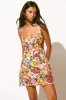 Sanne Mini Dress Colette Floral Multi sold by Faithfull the Brand