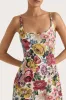 Sanne Mini Dress Colette Floral Multi sold by Faithfull the Brand