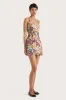 Sanne Mini Dress Colette Floral Multi sold by Faithfull the Brand