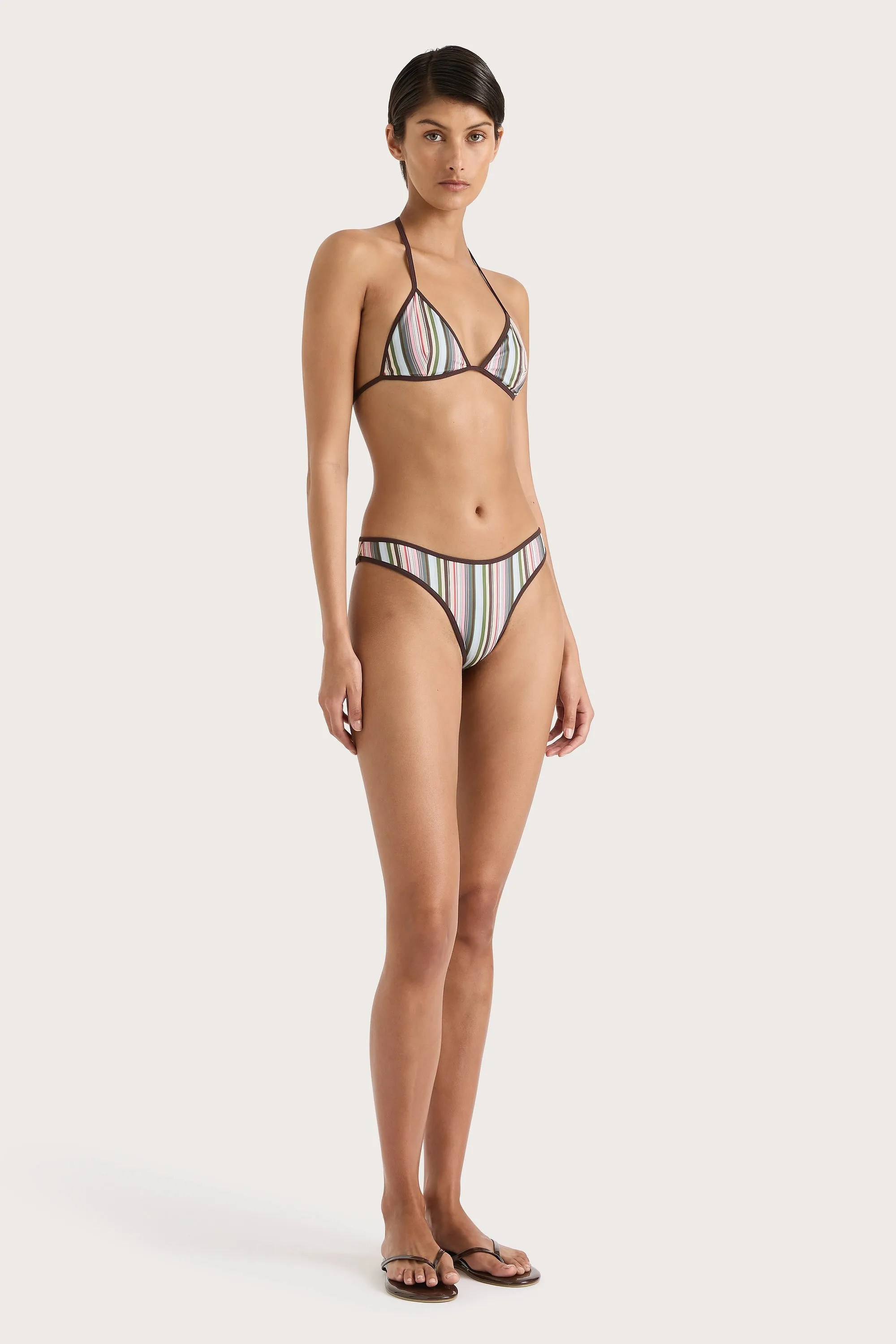 Ania Bikini Bottom Meleu Stripe Multi - Final Sale sold by Faithfull the Brand product image thumbnail 3