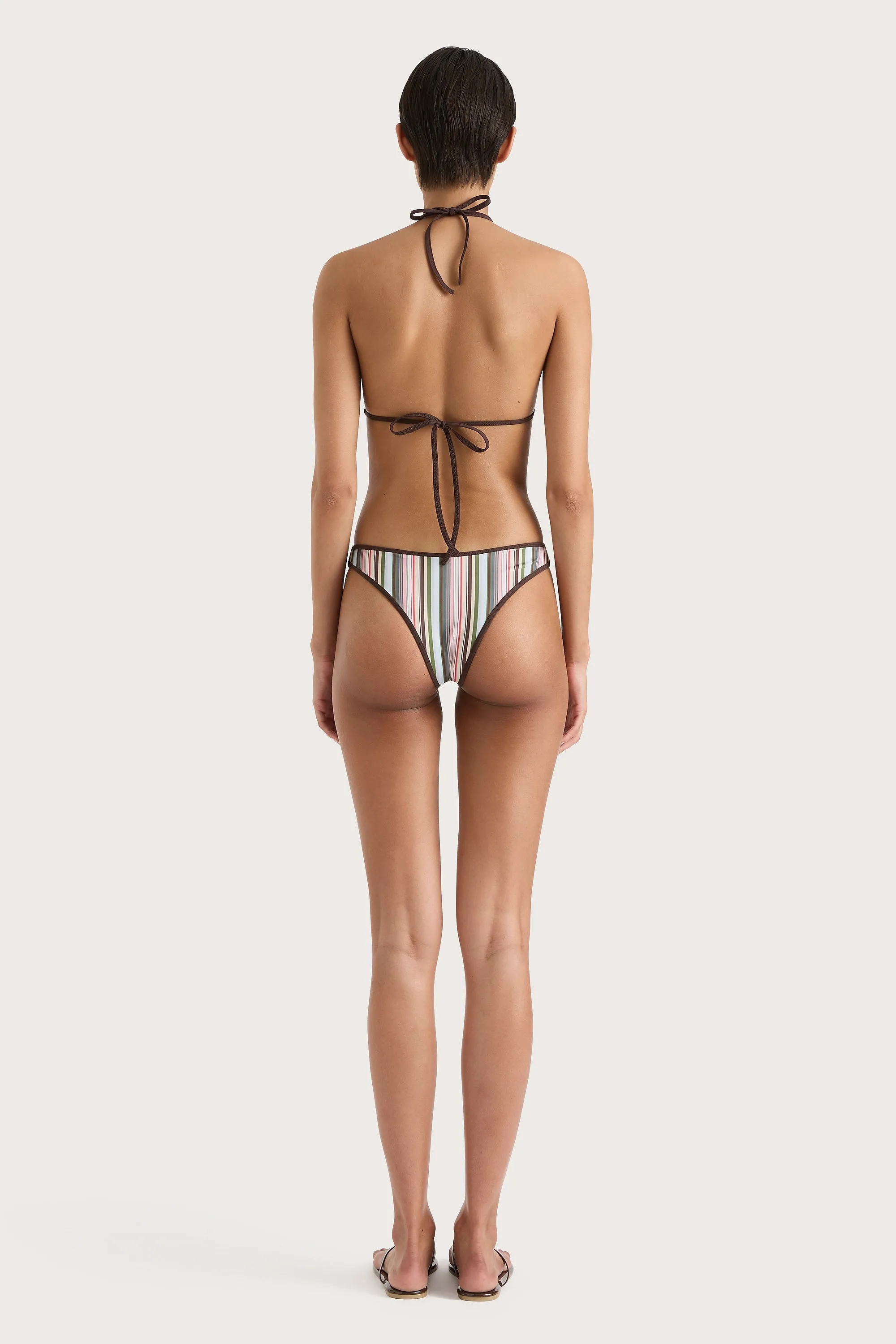 Ania Bikini Bottom Meleu Stripe Multi - Final Sale sold by Faithfull the Brand product image thumbnail 4