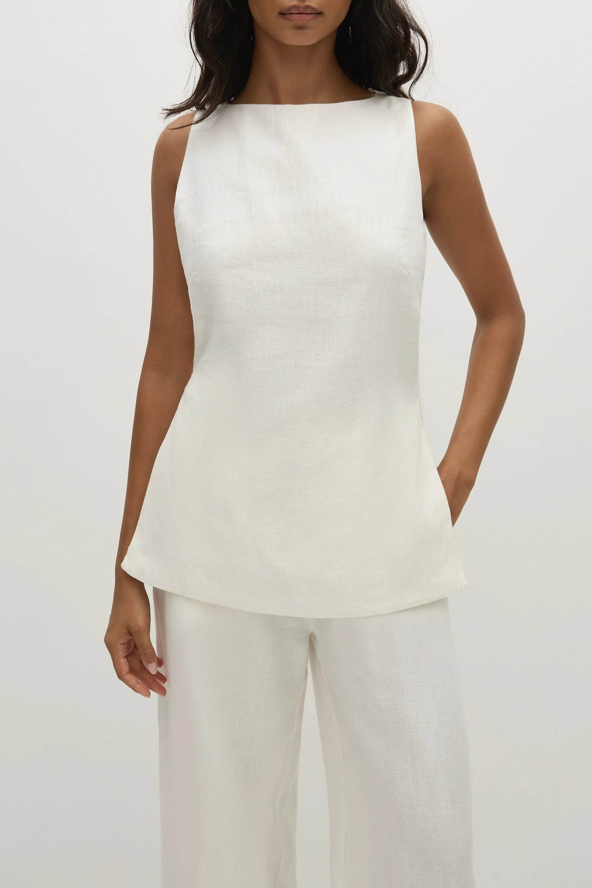 Joan Top White sold by Faithfull the Brand product image thumbnail 2