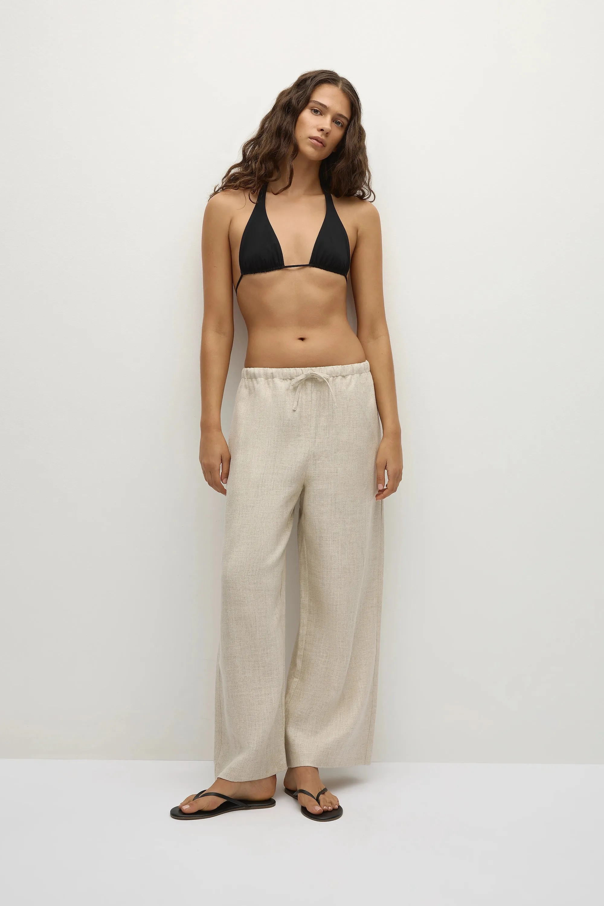 Jones Pant Natural sold by Faithfull the Brand