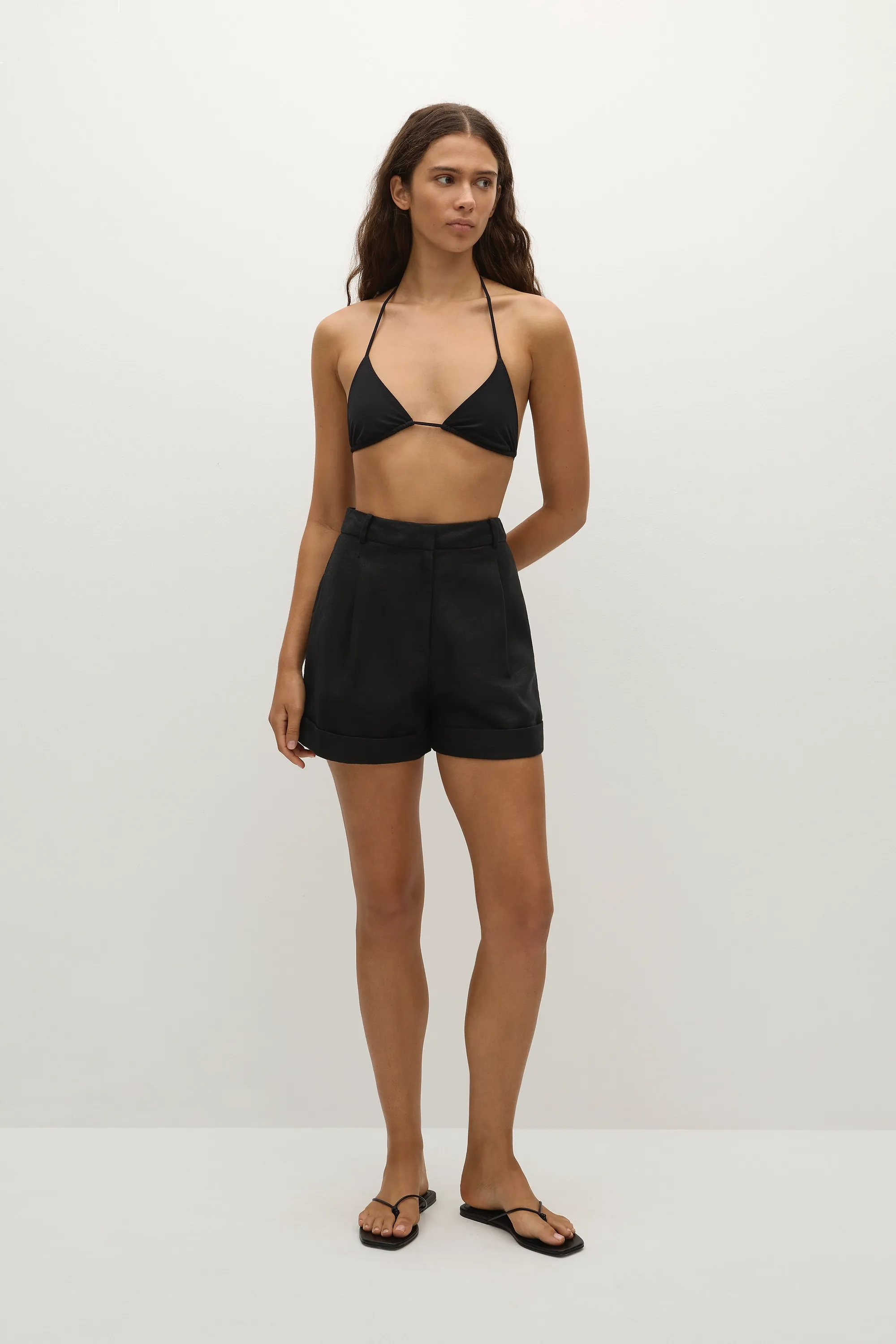 Hardy Short Black sold by Faithfull the Brand