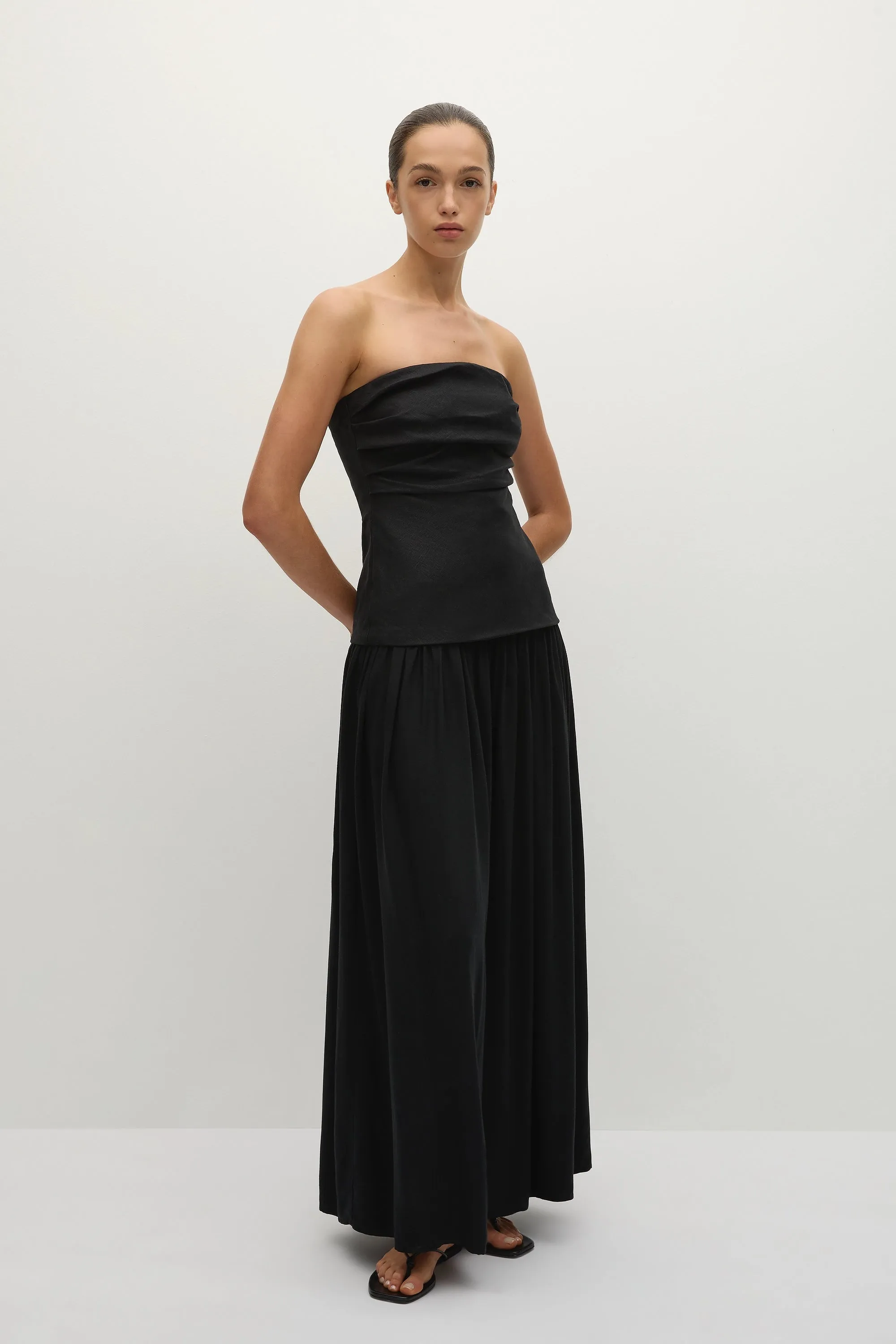 Hedy Maxi Dress Black - Final Sale sold by Faithfull the Brand product image thumbnail 3