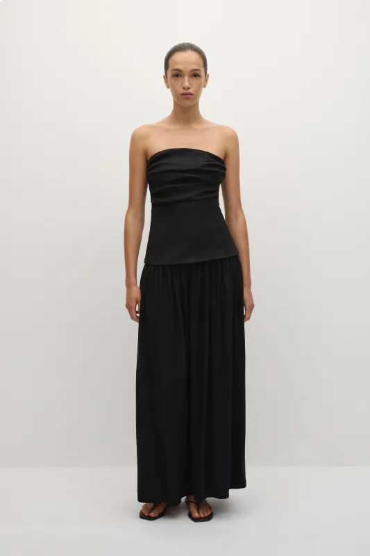 Hedy Maxi Dress Black - Final Sale sold by Faithfull the Brand