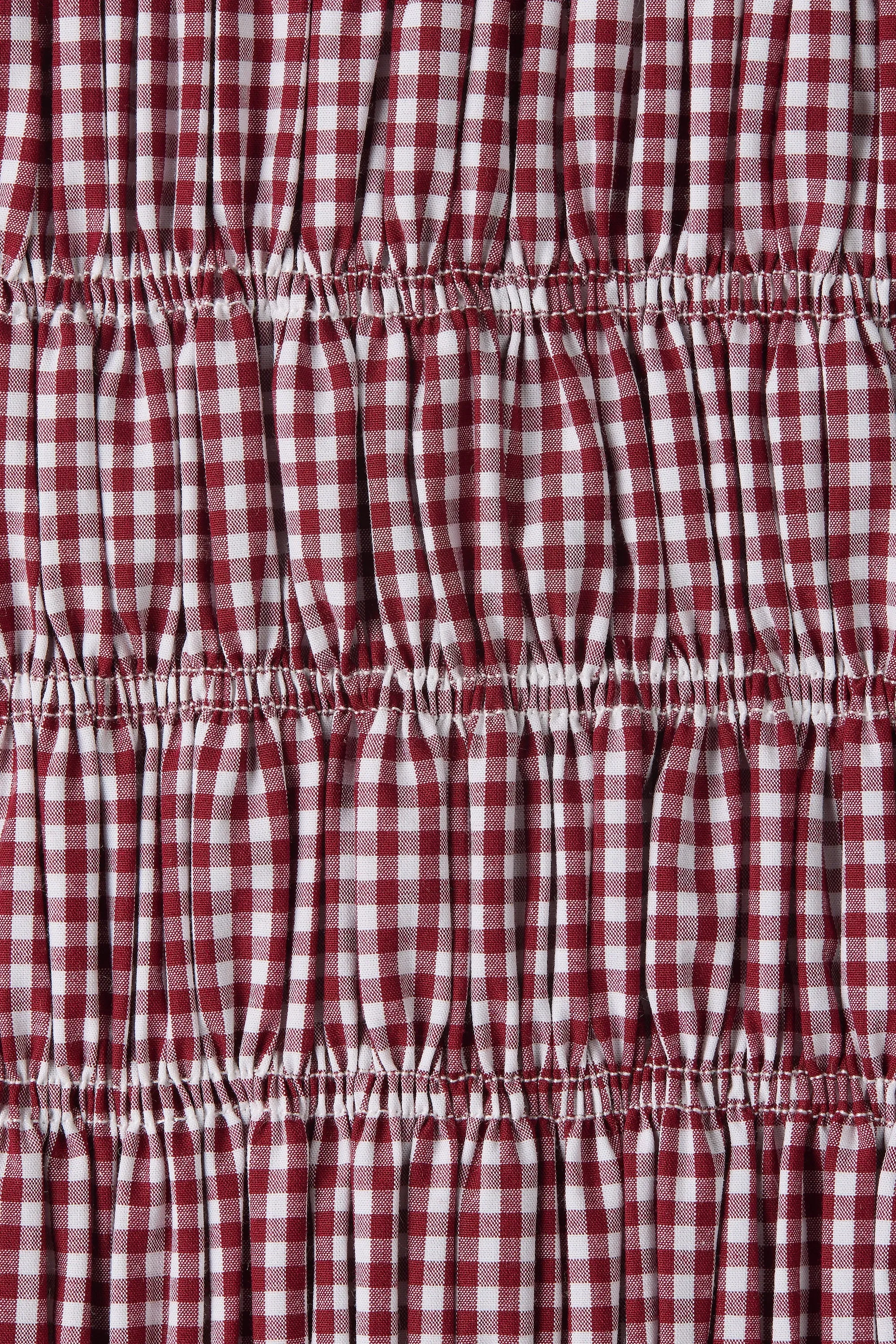 Laia Maxi Dress Gingham Deep Red sold by Faithfull the Brand product image thumbnail 5
