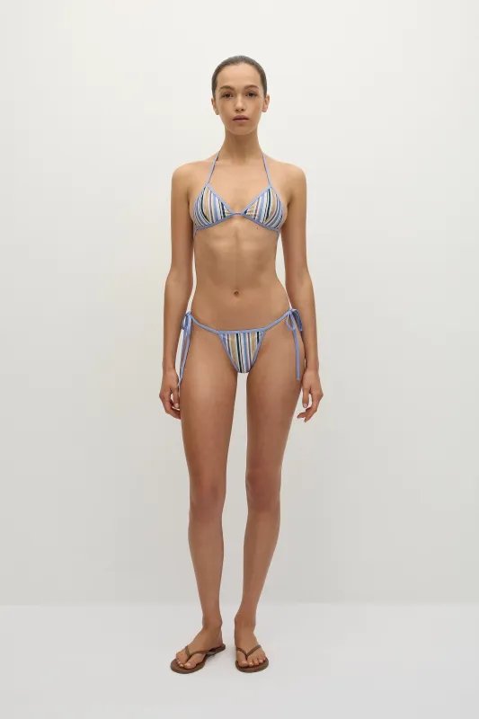 Adra Bikini Bottom Sifnos Stripe sold by Faithfull the Brand