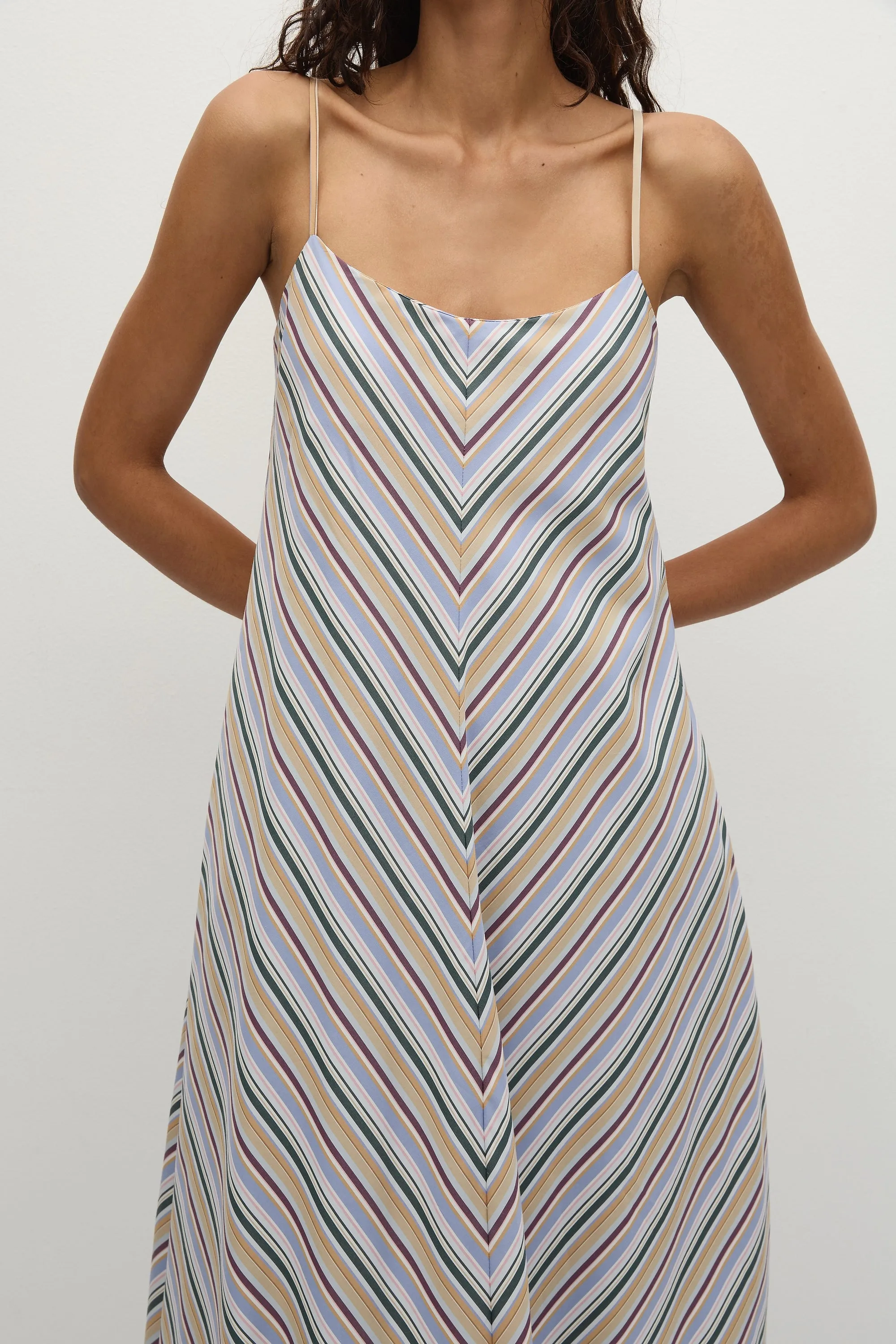 Aniela Maxi Dress Sifnos Stripe - Final Sale sold by Faithfull the Brand product image thumbnail 2