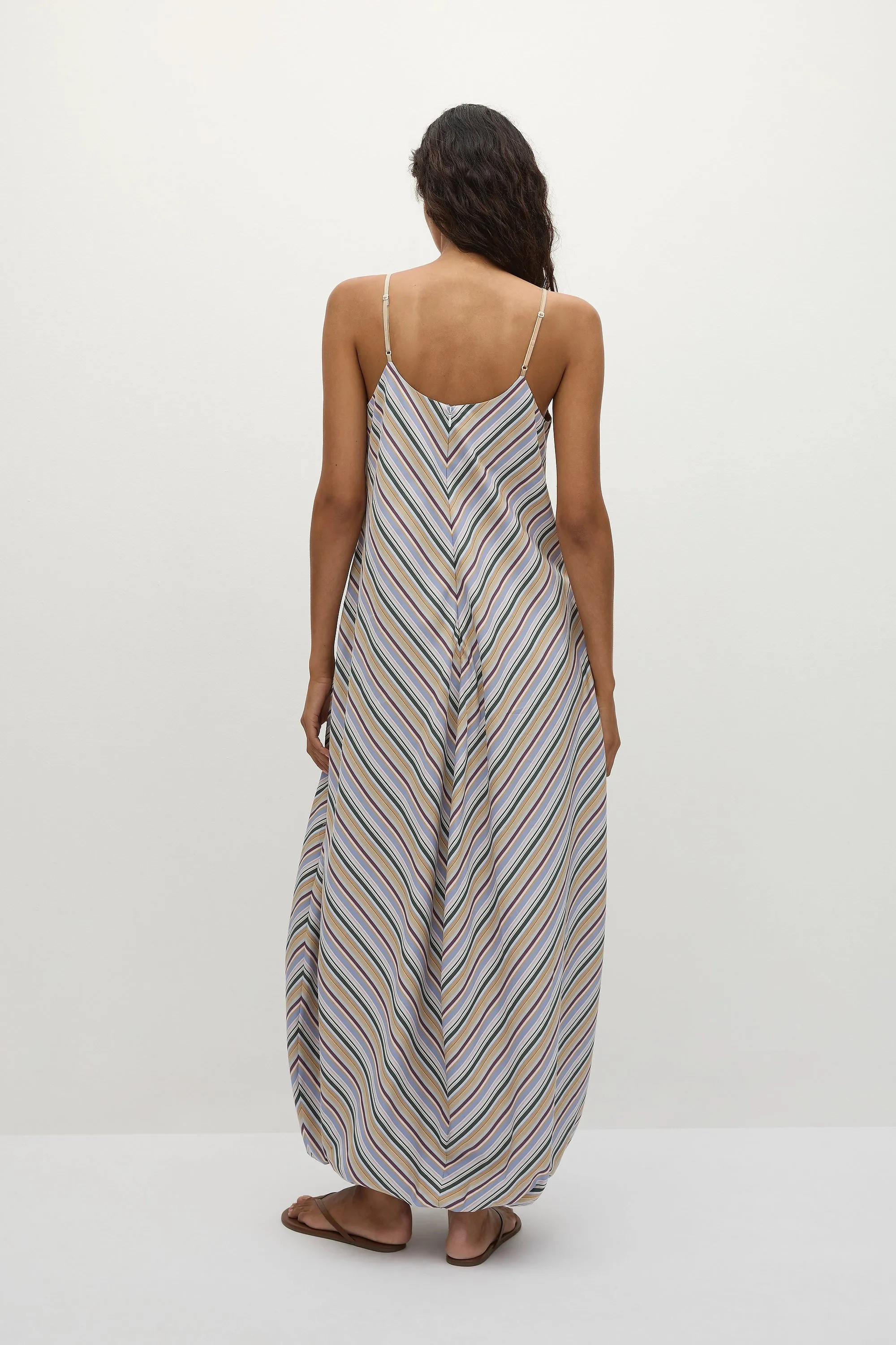 Aniela Maxi Dress Sifnos Stripe - Final Sale sold by Faithfull the Brand product image thumbnail 4