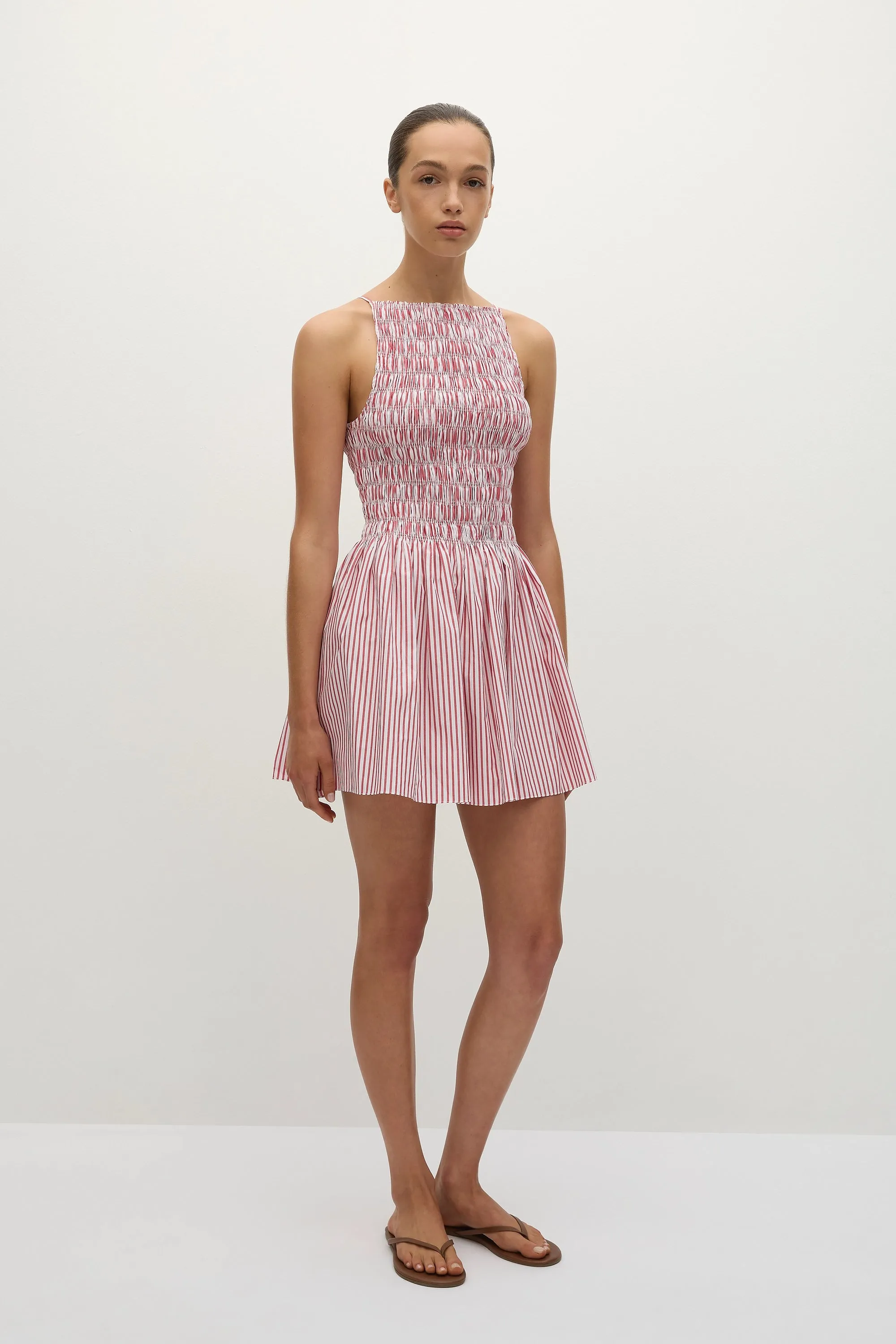 Laia Mini Dress Riviera Stripe - Final Sale sold by Faithfull the Brand product image thumbnail 3