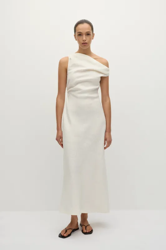 Suis Midi Dress White - Final Sale sold by Faithfull the Brand