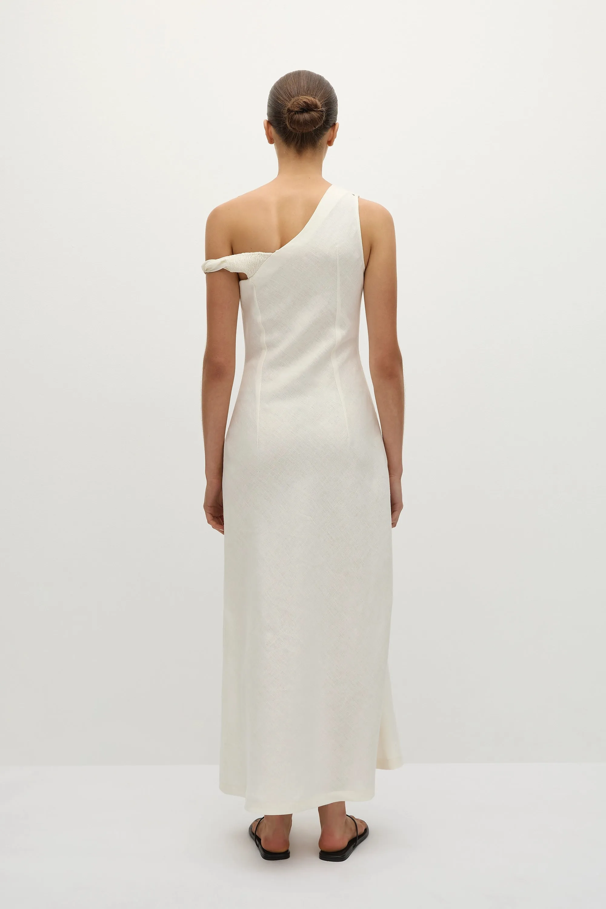 Suis Midi Dress White - Final Sale sold by Faithfull the Brand product image thumbnail 4