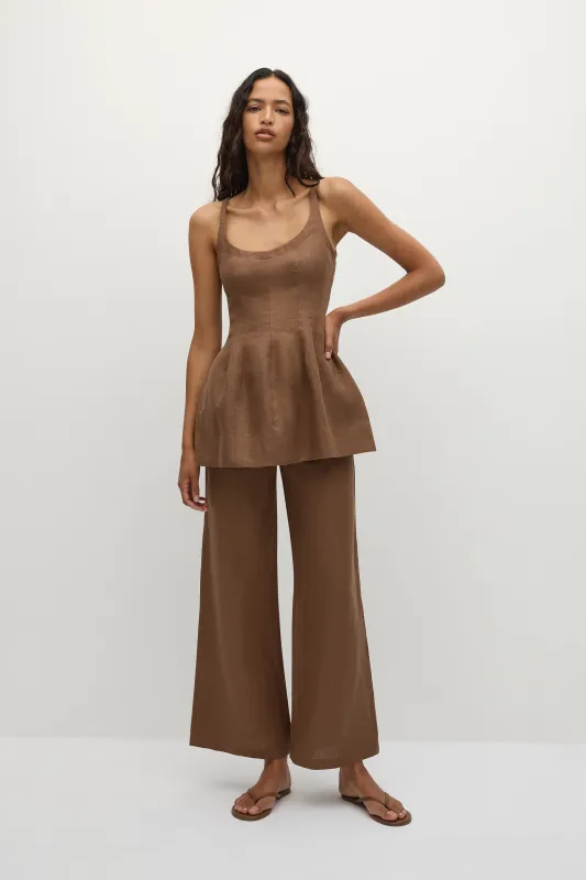 Syna Pant Clay - Final Sale sold by Faithfull the Brand