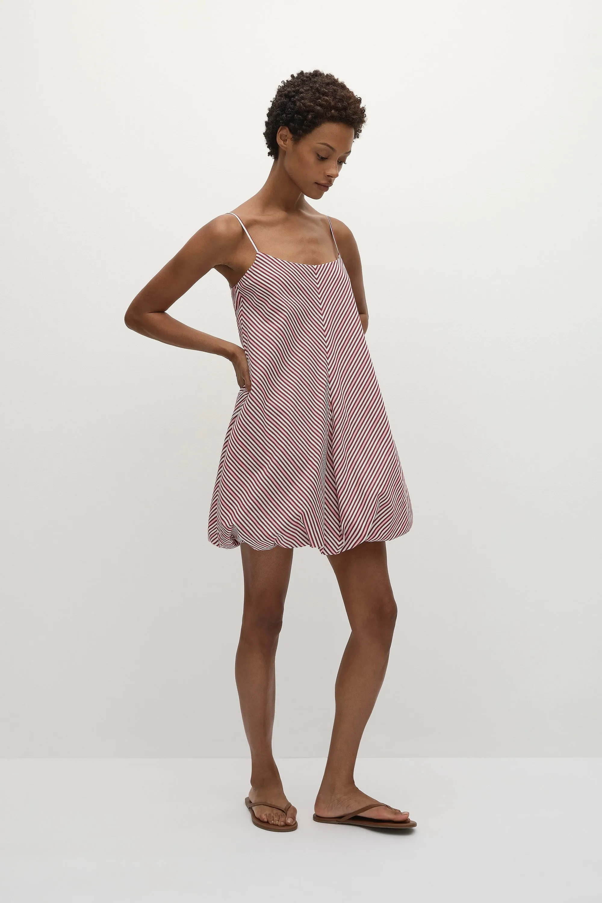 Aniela Mini Dress Clare Stripe sold by Faithfull the Brand product image thumbnail 3