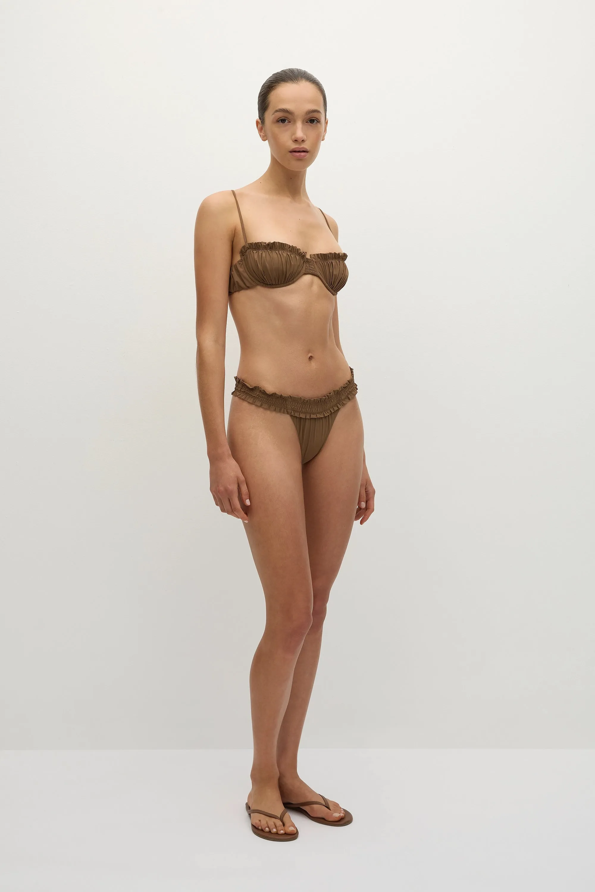 Esterel Bikini Bottom Clay - Final Sale sold by Faithfull the Brand product image thumbnail 3