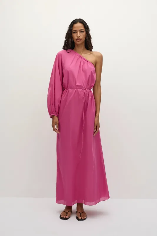 Orion Maxi Dress Cerise sold by Faithfull the Brand