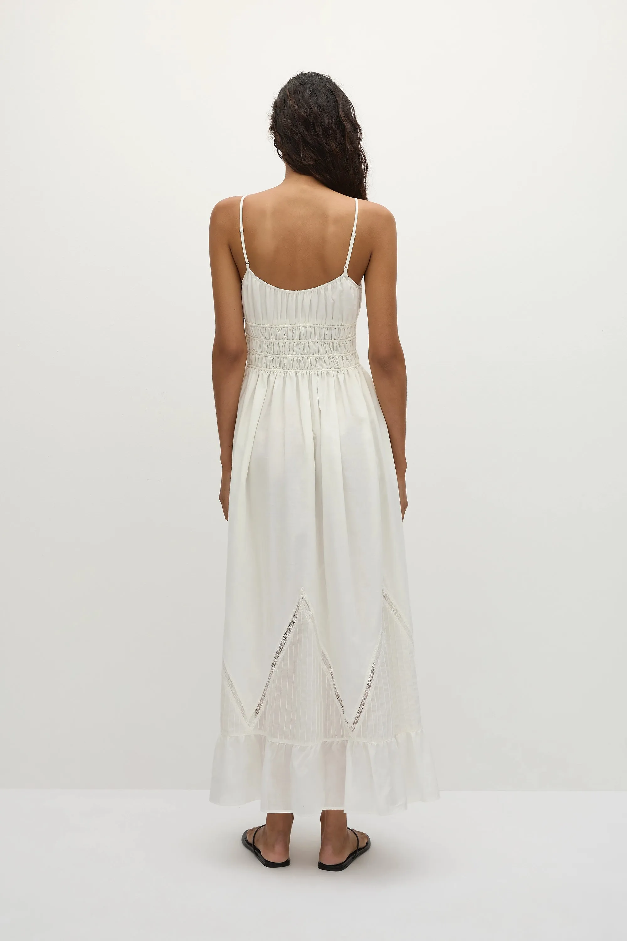 Meline Maxi Dress White - Final Sale sold by Faithfull the Brand product image thumbnail 5