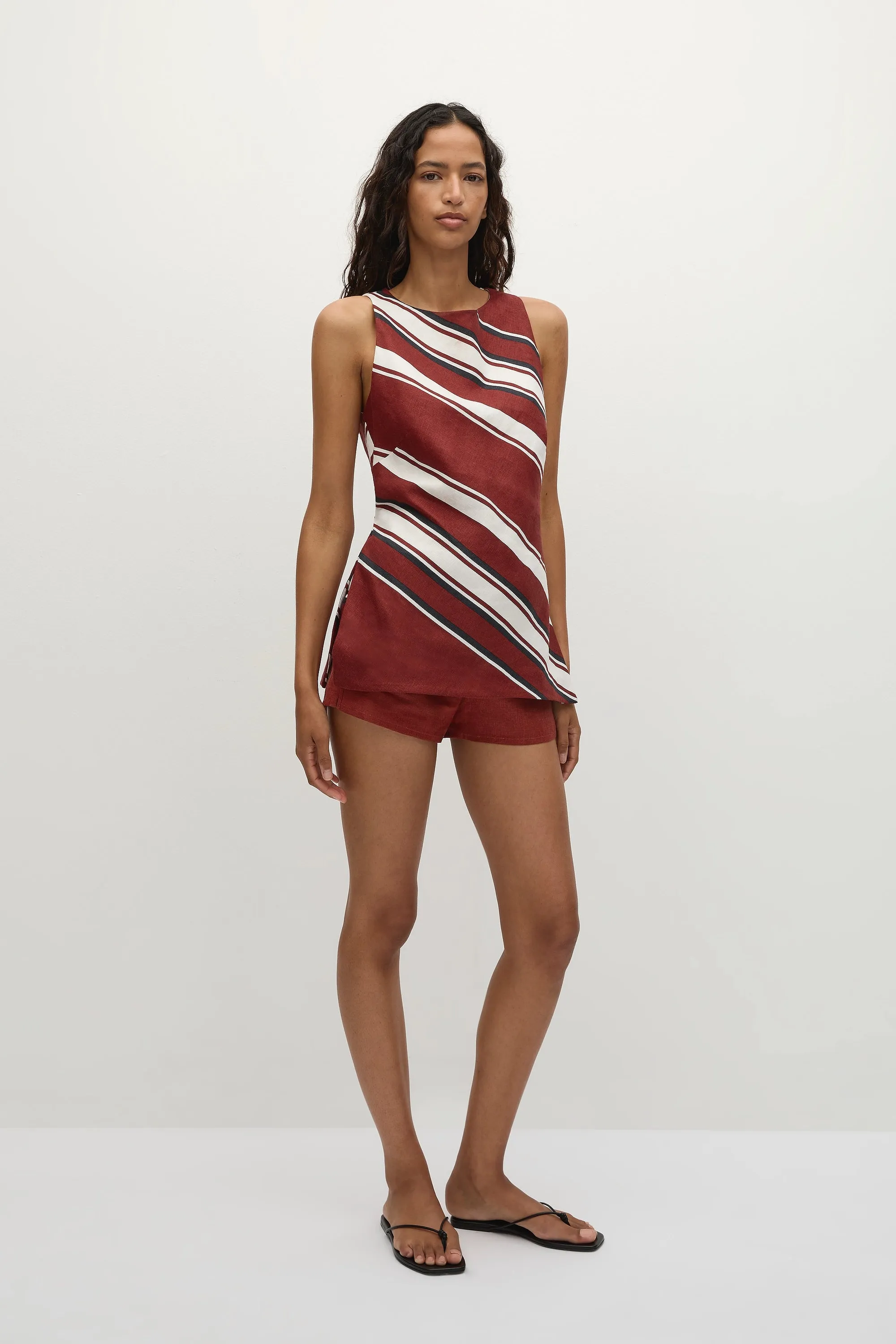 Miel Shorts Hydra Stripe - Final Sale sold by Faithfull the Brand product image thumbnail 4