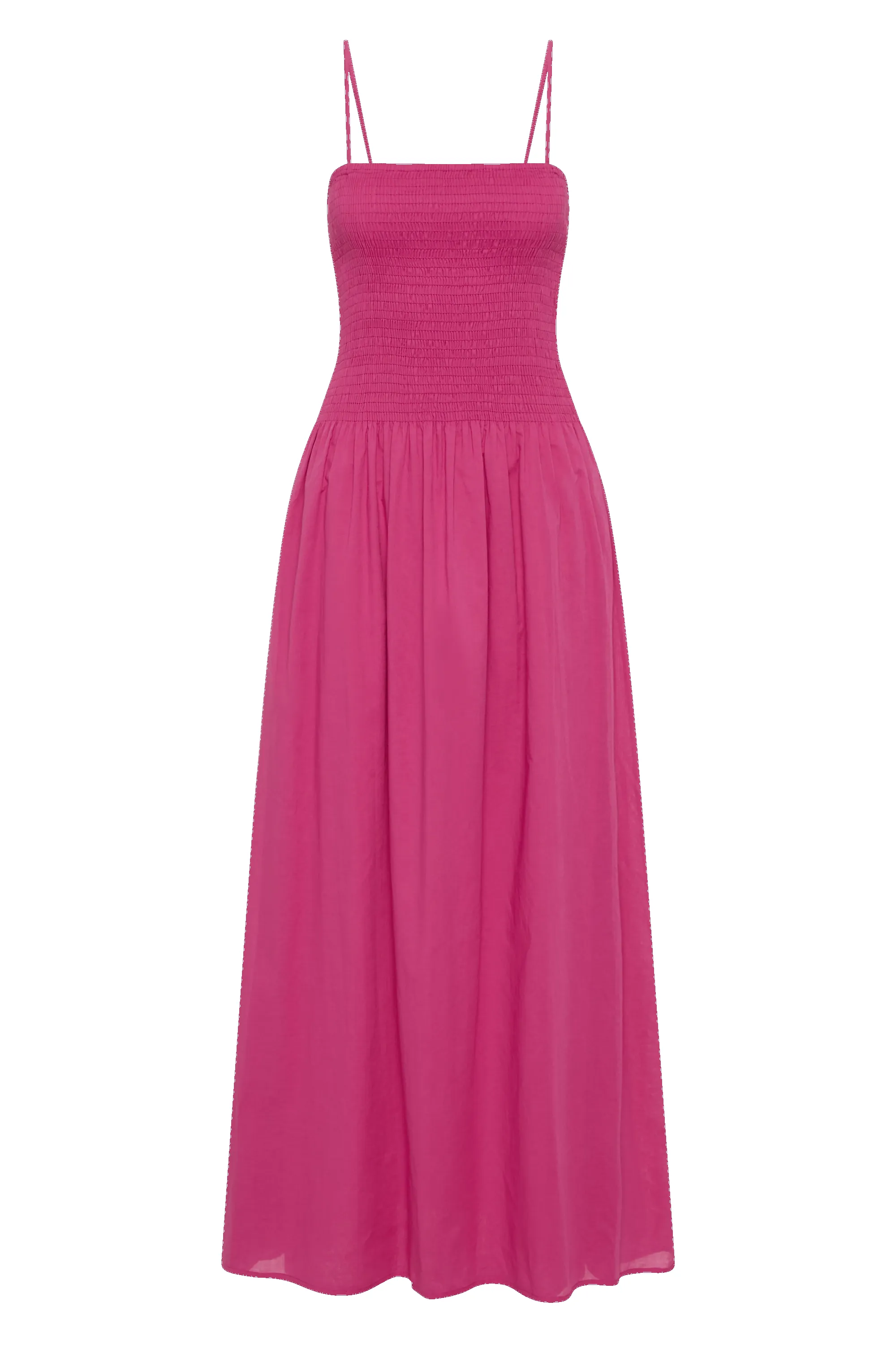 Phoebe Maxi Dress Cerise sold by Faithfull the Brand product image thumbnail 5