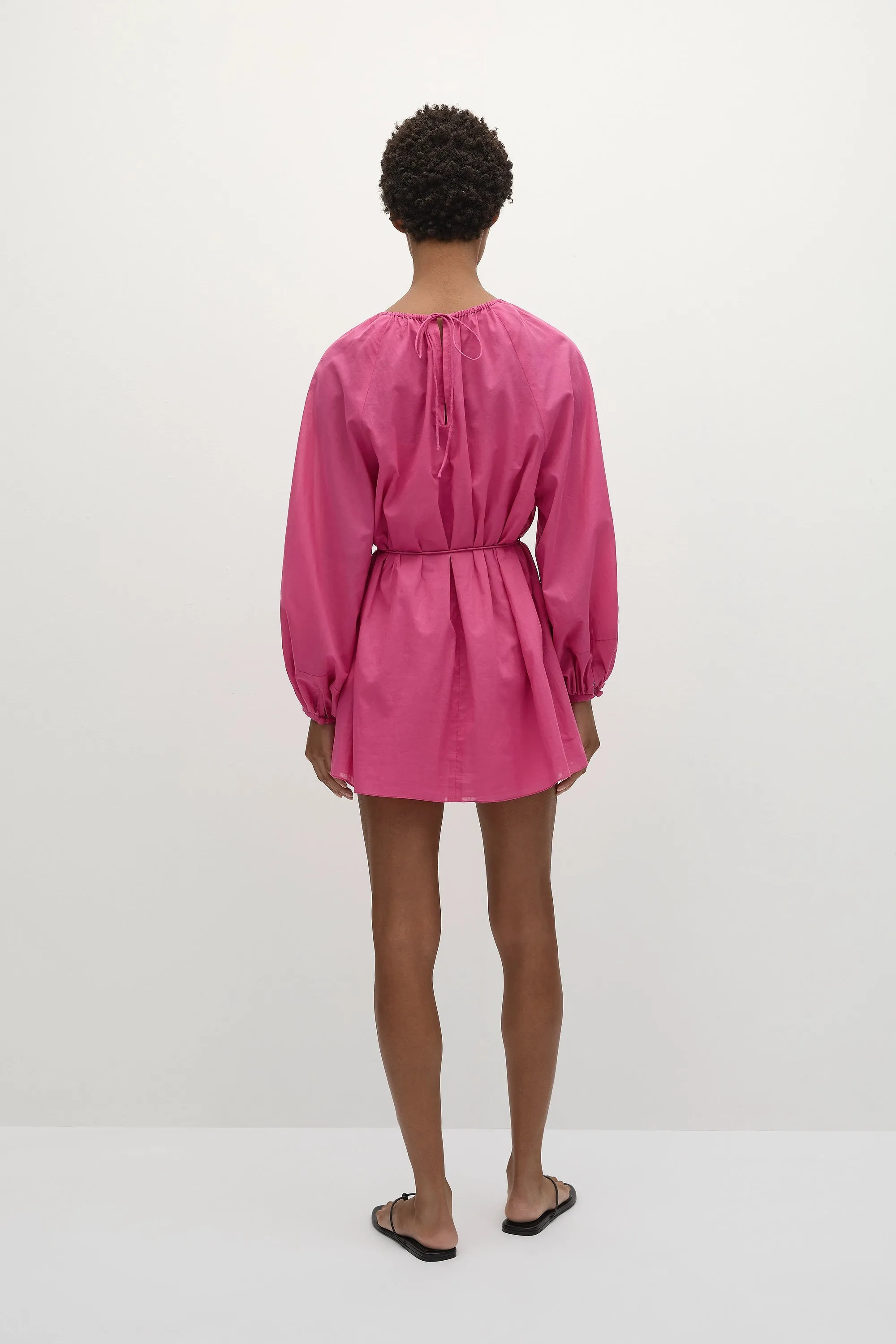 Orion Mini Dress Cerise - Final Sale sold by Faithfull the Brand product image thumbnail 4