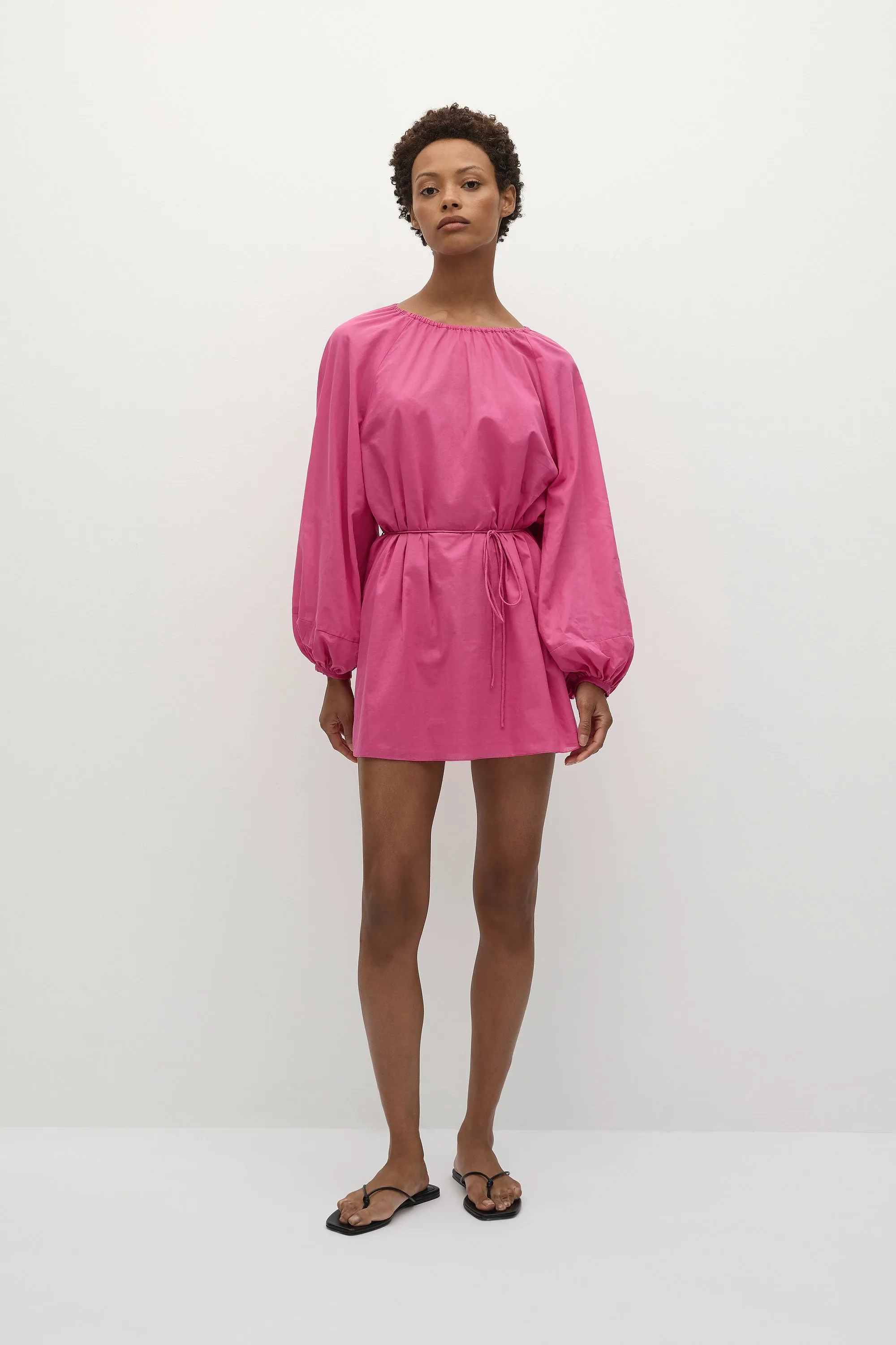 Orion Mini Dress Cerise - Final Sale sold by Faithfull the Brand