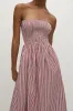 Sanya Maxi Dress Clare Stripe sold by Faithfull the Brand