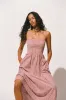 Sanya Maxi Dress Clare Stripe sold by Faithfull the Brand