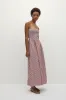 Sanya Maxi Dress Clare Stripe sold by Faithfull the Brand