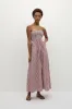 Sanya Maxi Dress Clare Stripe sold by Faithfull the Brand
