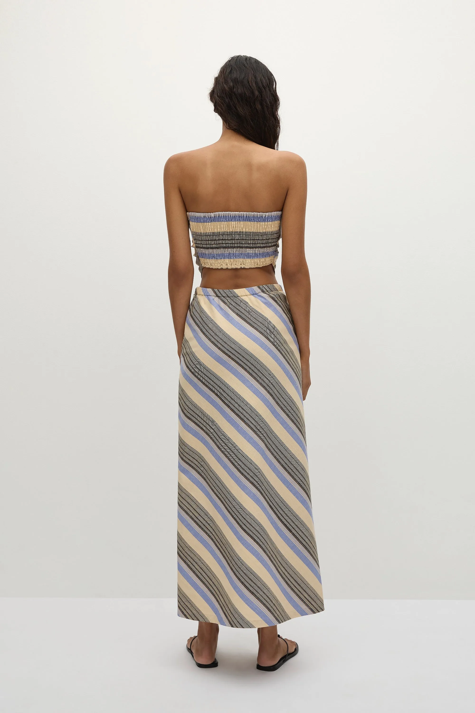 Elise Skirt Marine Stripe - Final Sale sold by Faithfull the Brand product image thumbnail 5